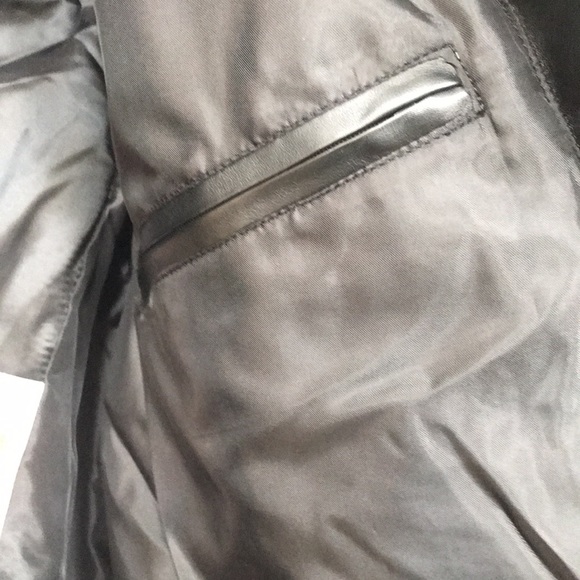 NWOT Sputer synthetic leather 3 button coat.  Sz’s L and 3XL (sku A) - Picture 9 of 10